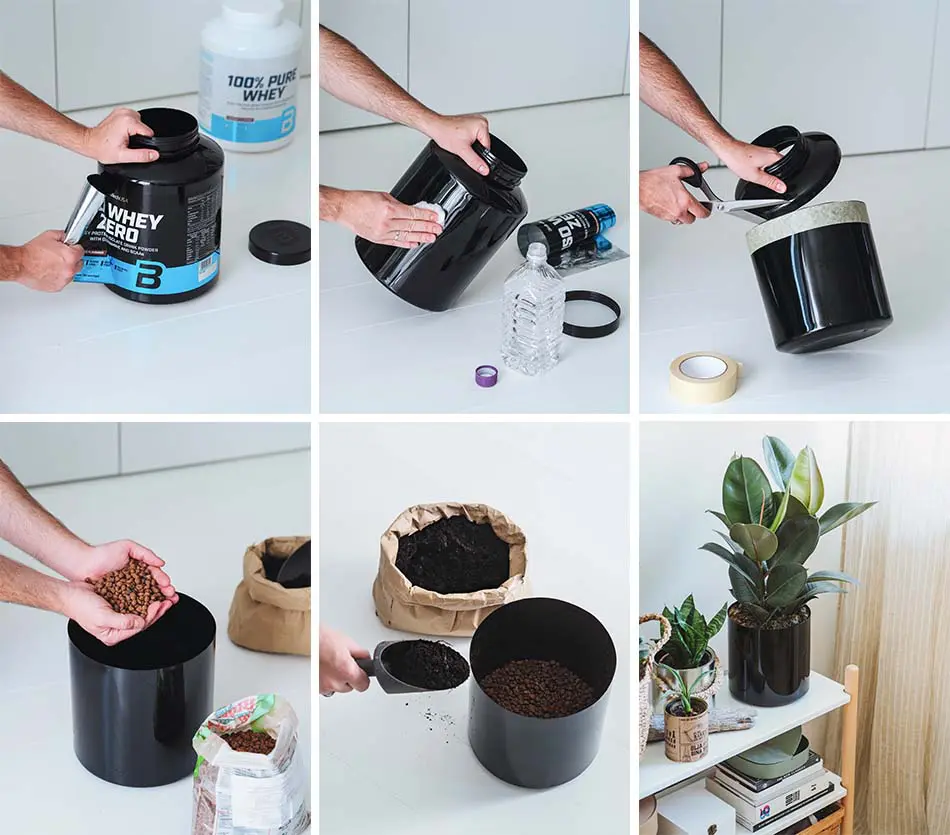 Dóza ako kvetináč